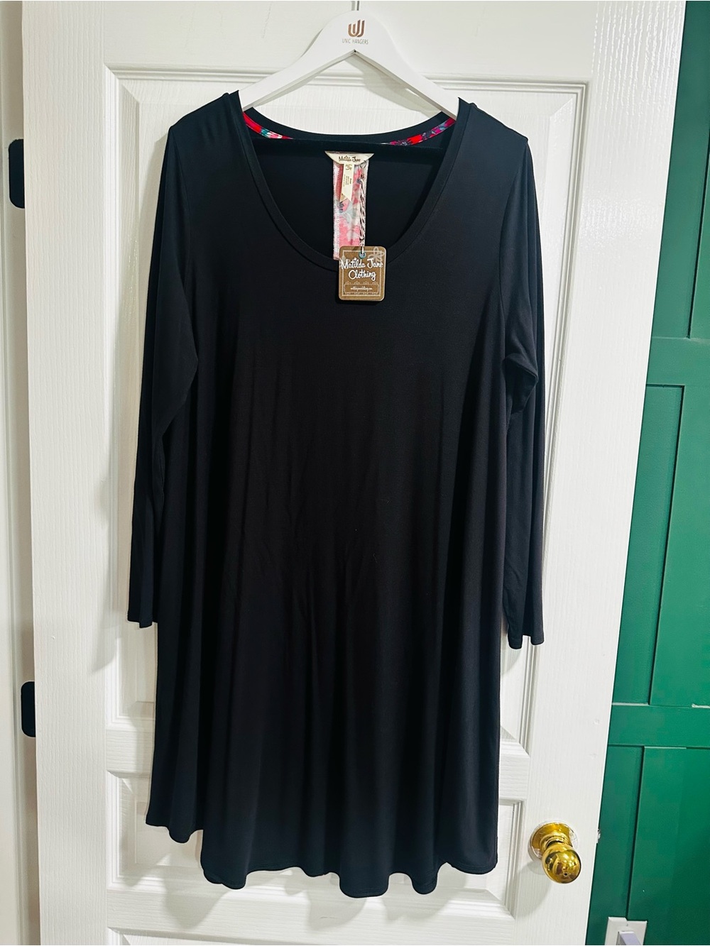 Matilda Jane Black Long Sleeve Swing Dress
